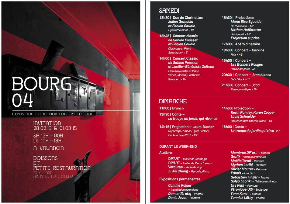 Flyer Bourg 4 - 2015